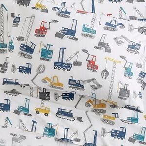 Pottery Barn Kids Construction Vehicle/Jaxx Bedding Sheets